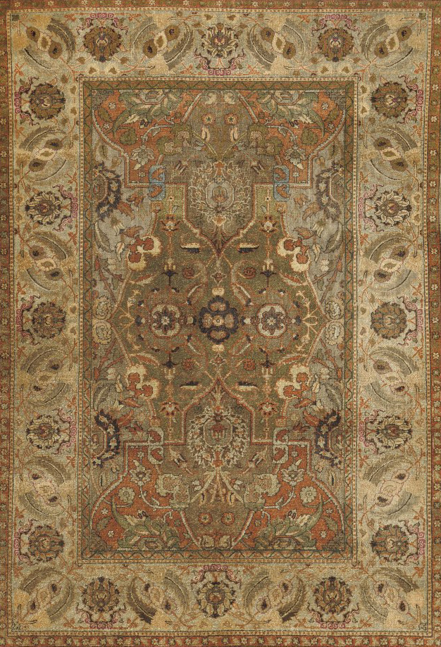 Antique Turkish Silk Rug Sold For £2000
