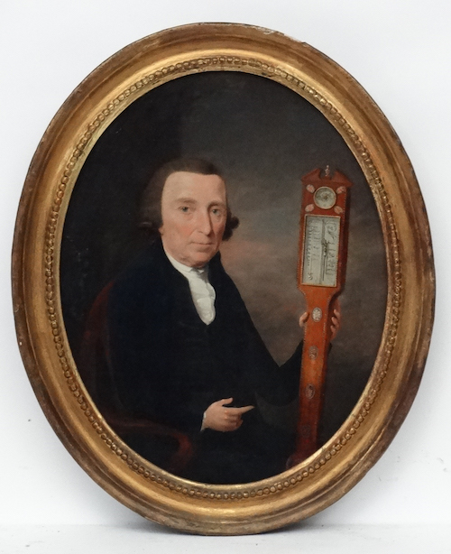 Thomas Hickey 1741 1824, Oil On Panel, Portrait Of Thomas Lomas, £1500